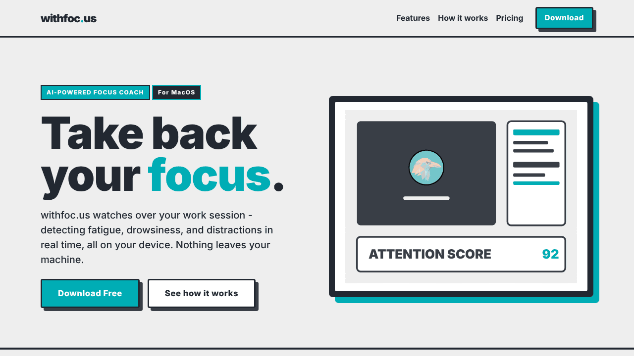 withfoc.us website screenshot