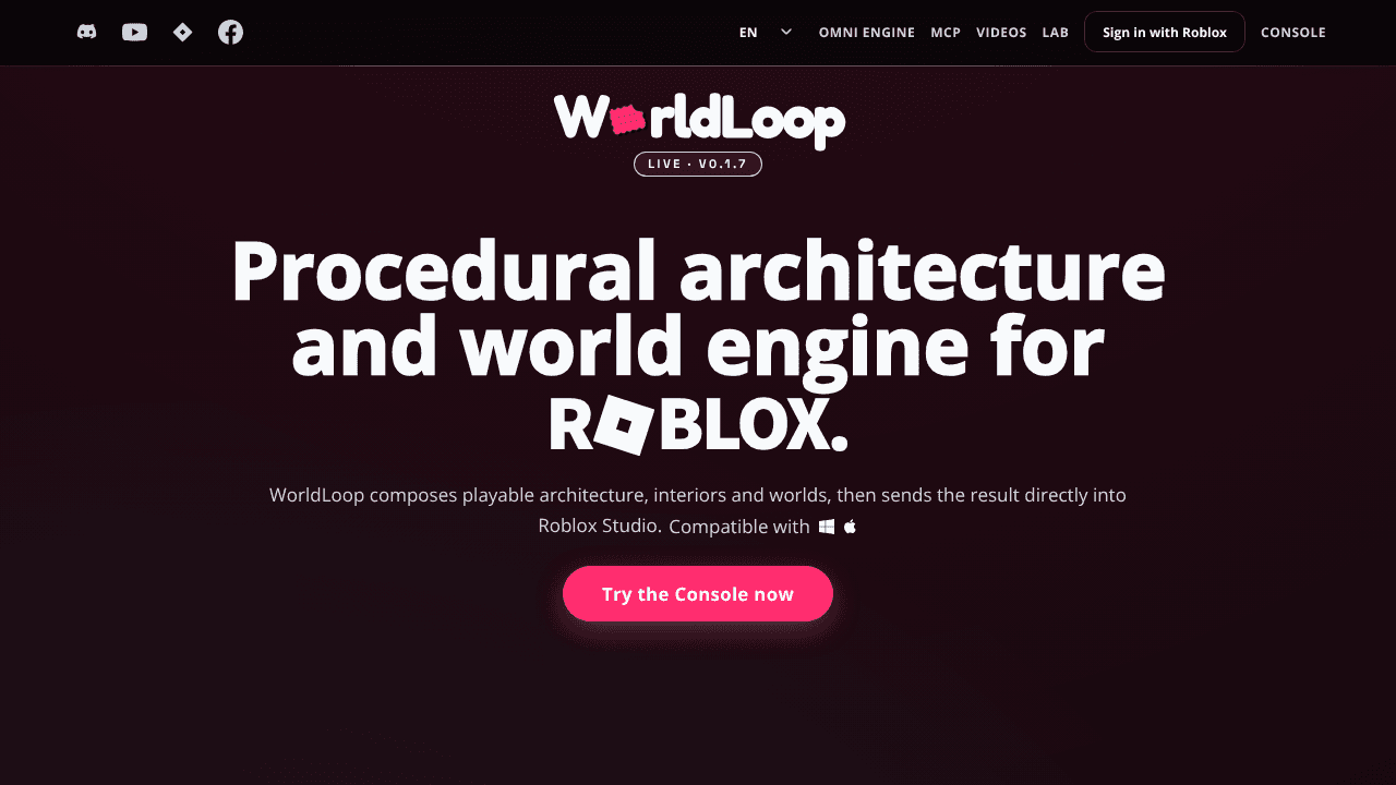 WorldLoop website screenshot