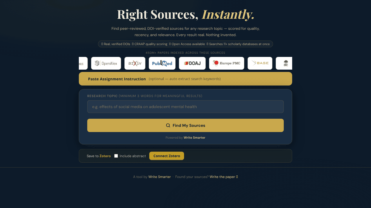 Write Smarter website screenshot