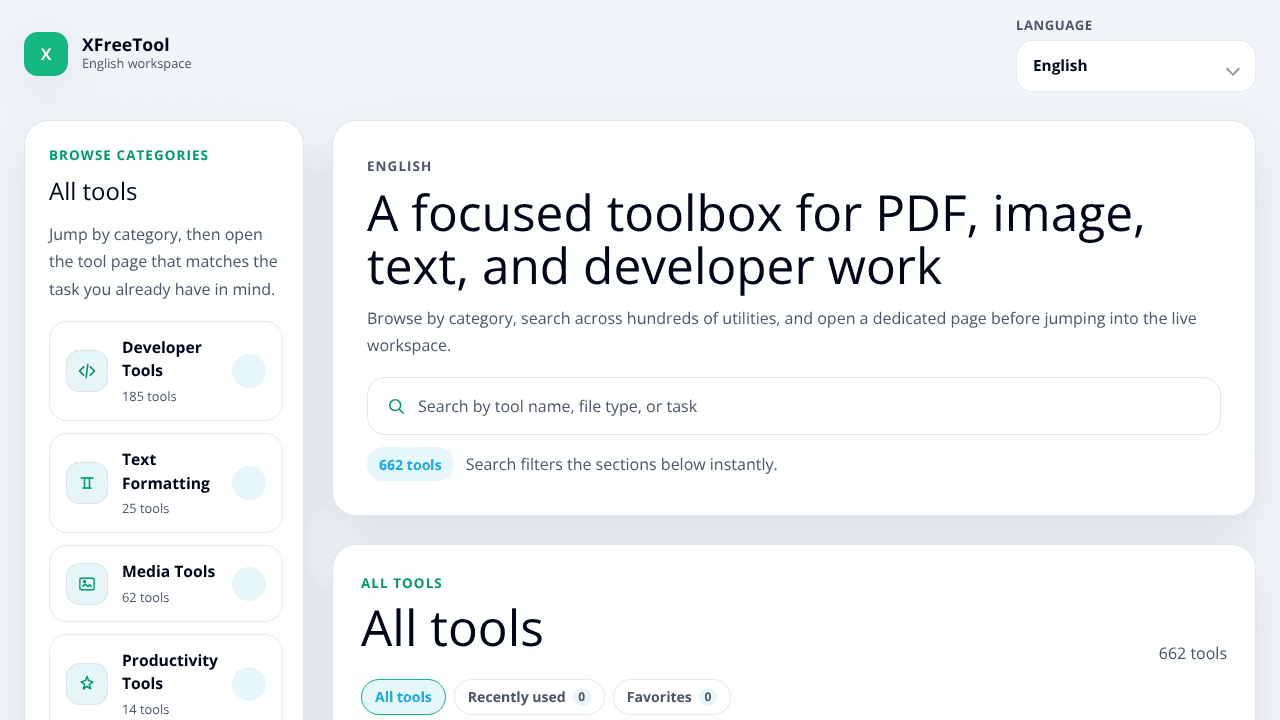 XFreeTool website screenshot