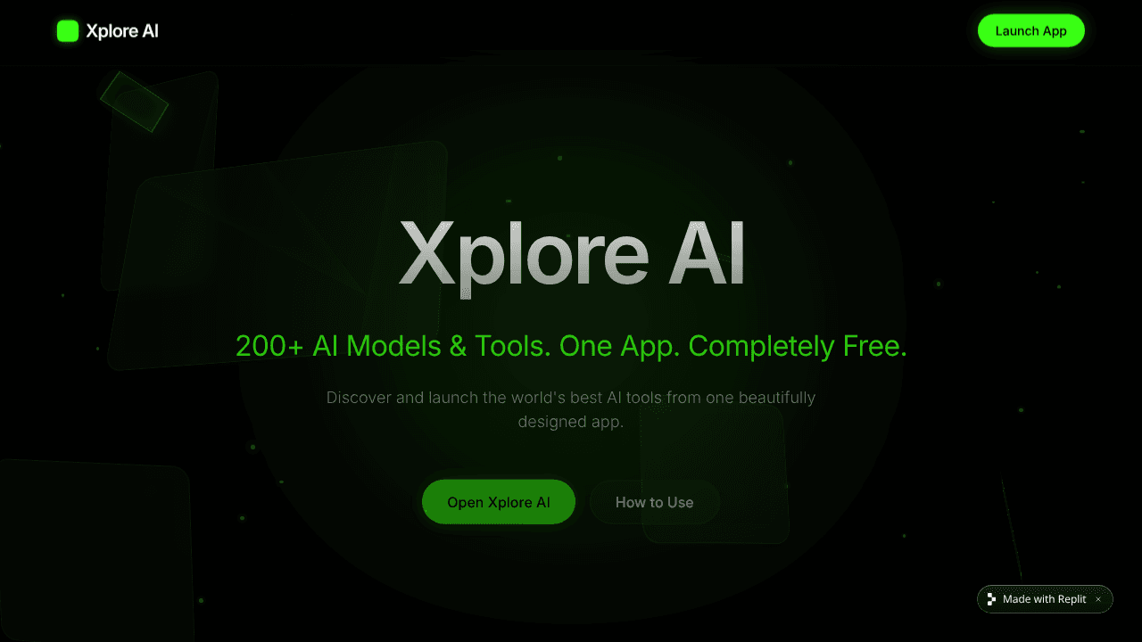 Xplore.AI website screenshot