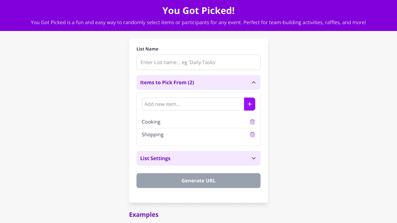 YouGotPicked