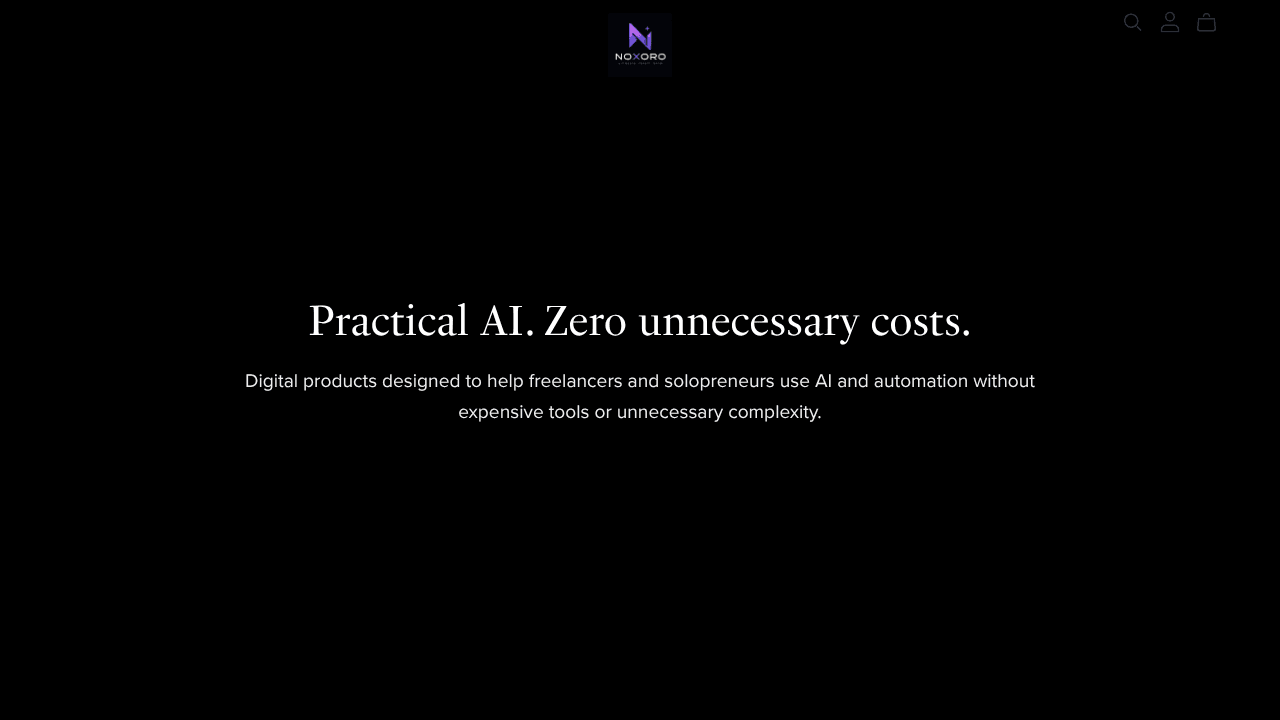 Zero-Cost AI Admin Assistant website screenshot
