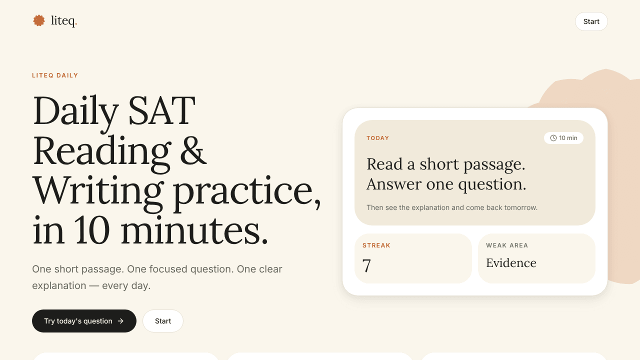 10MIN SAT prep