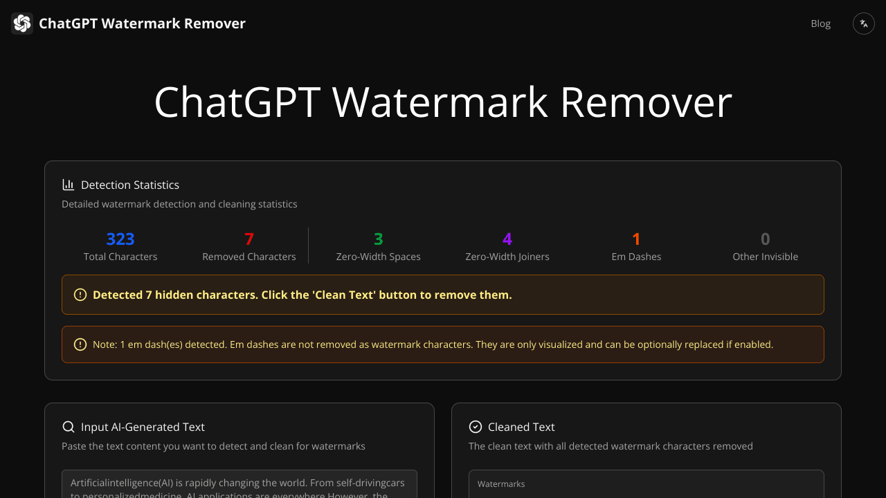ChatGPT Watermark Remover