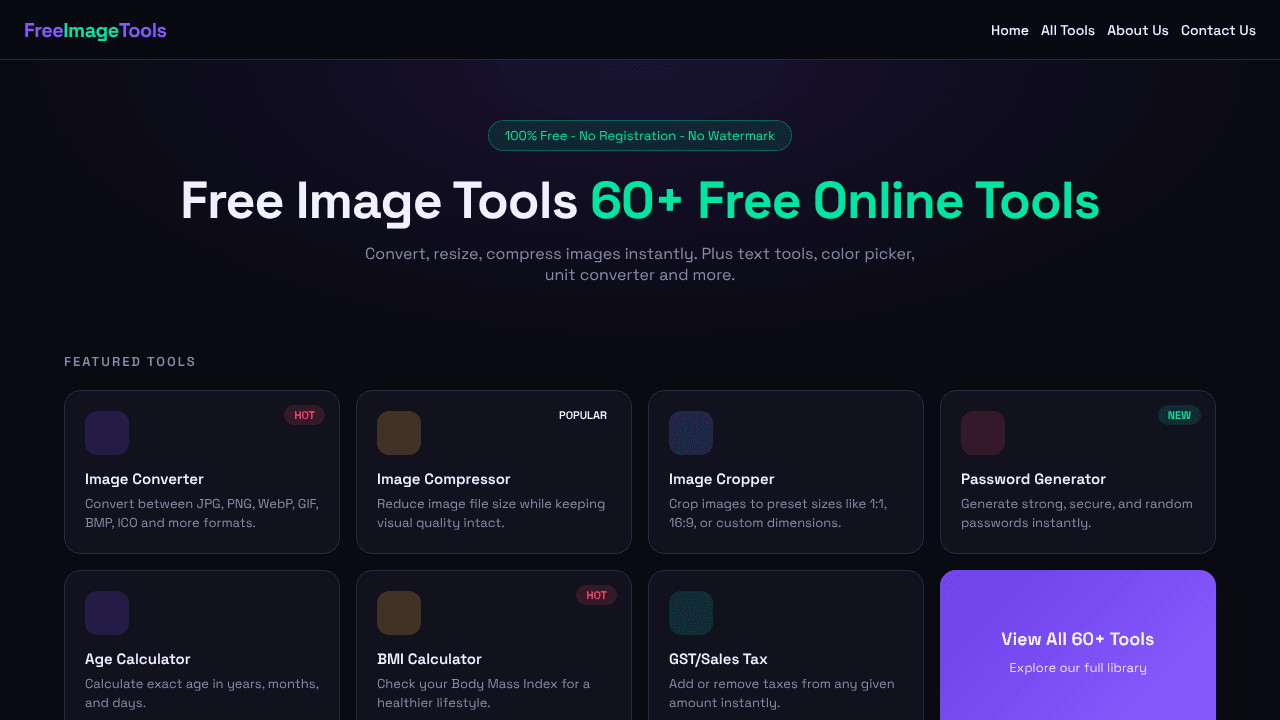 60+ Free Online Tools