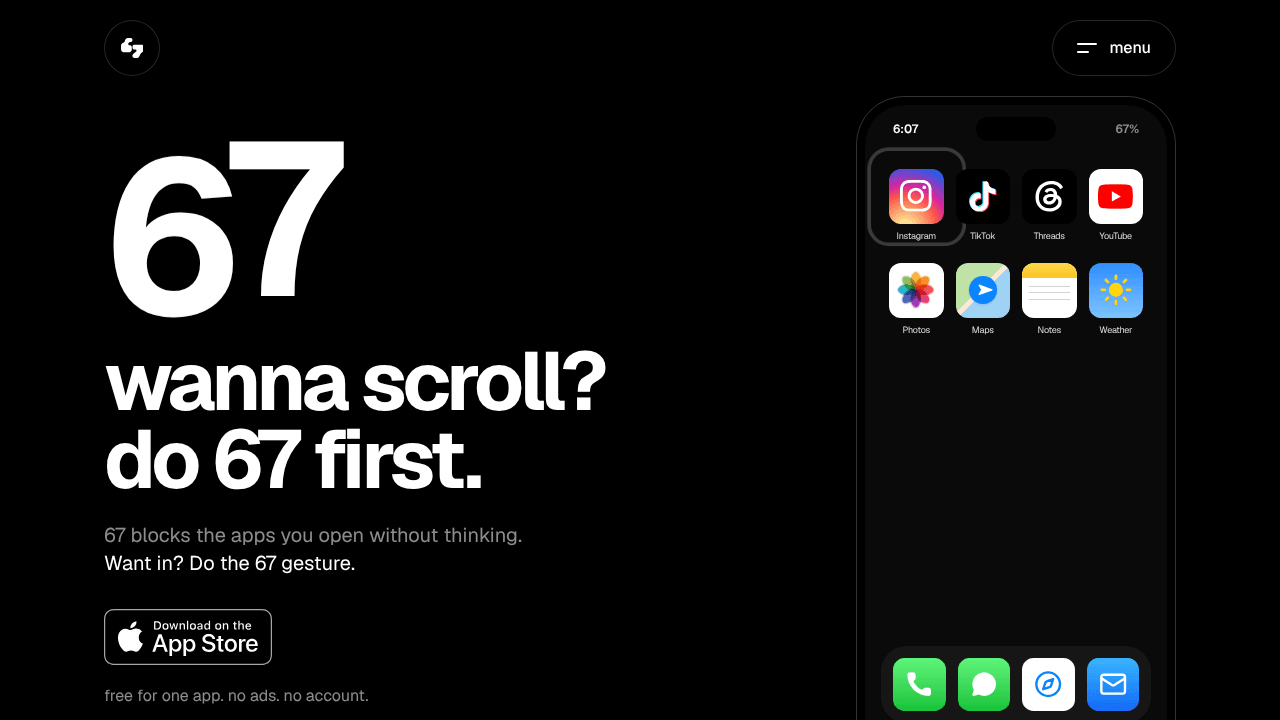 67: app blocker