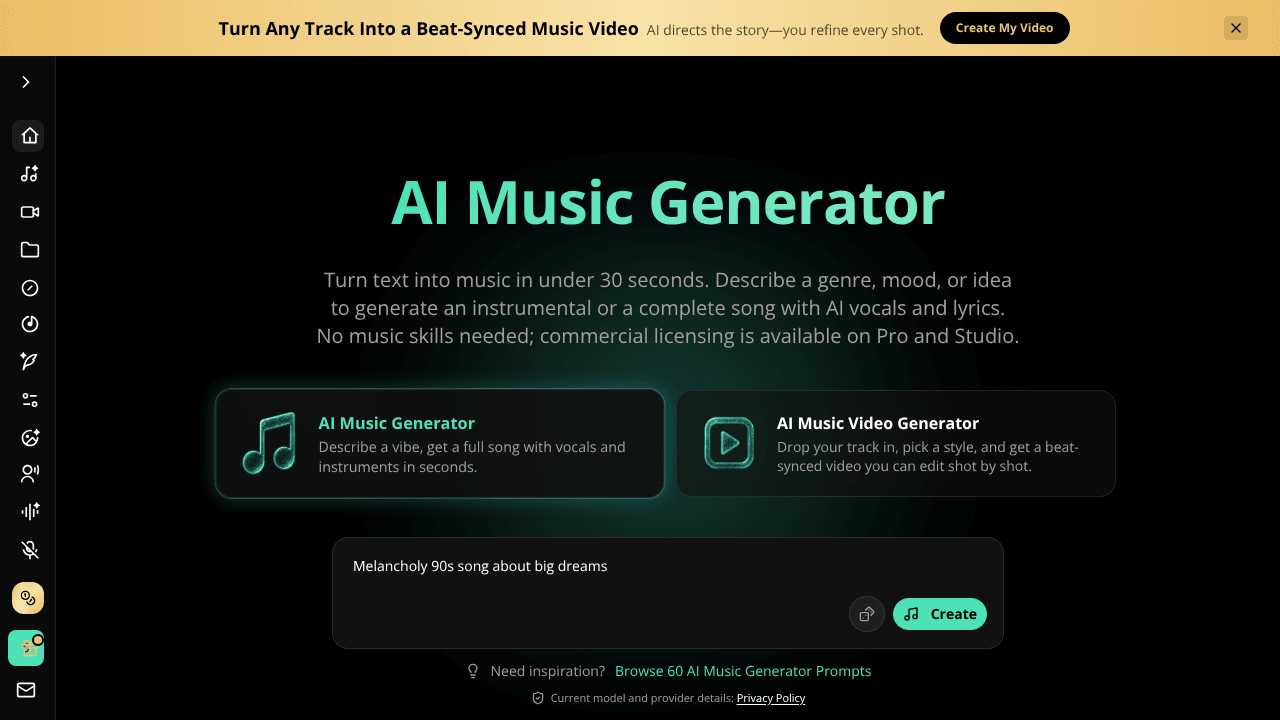 AI Music Generator