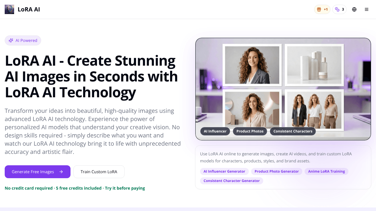 LoRA video AI
