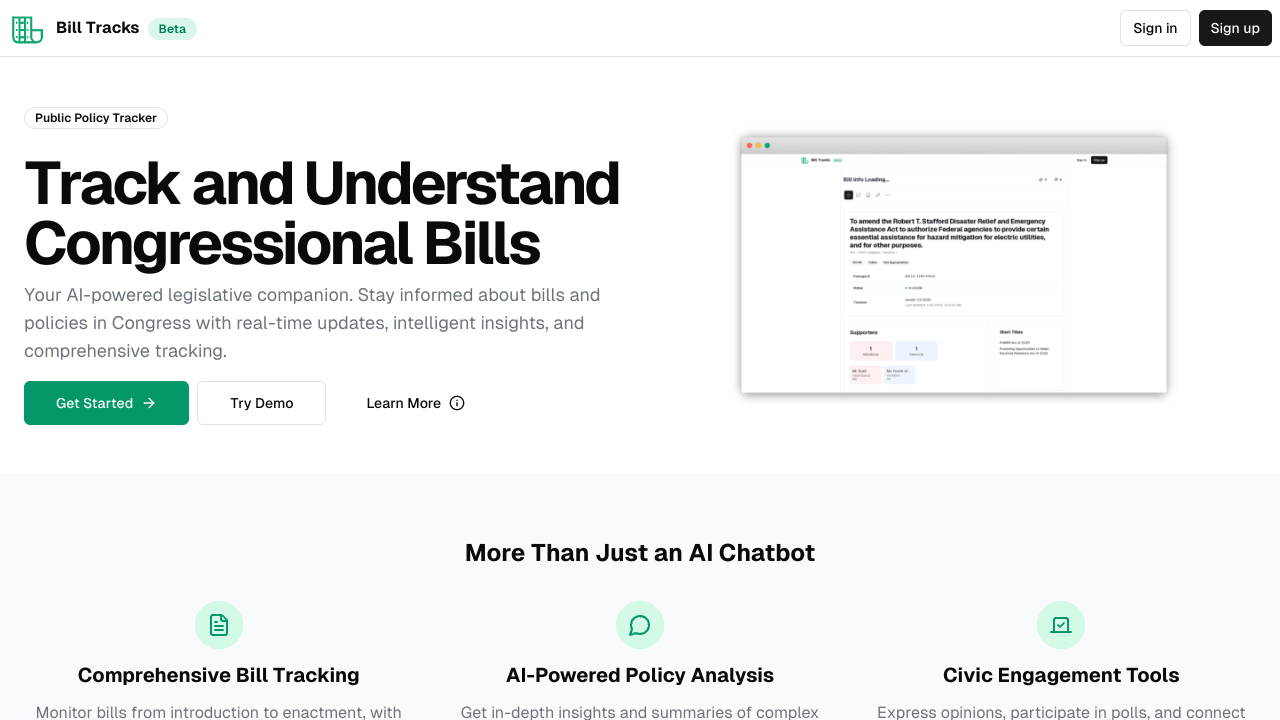 BillTracks.fyi