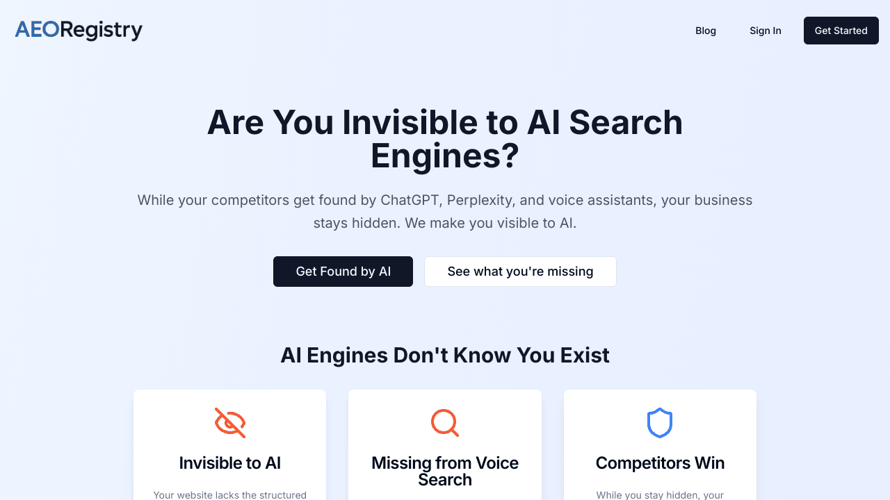 AEO Registry