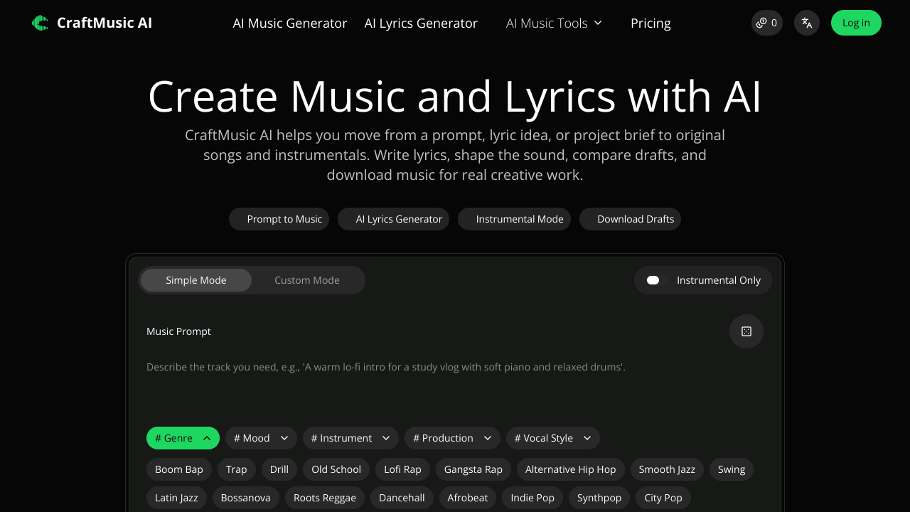 CraftMusic AI