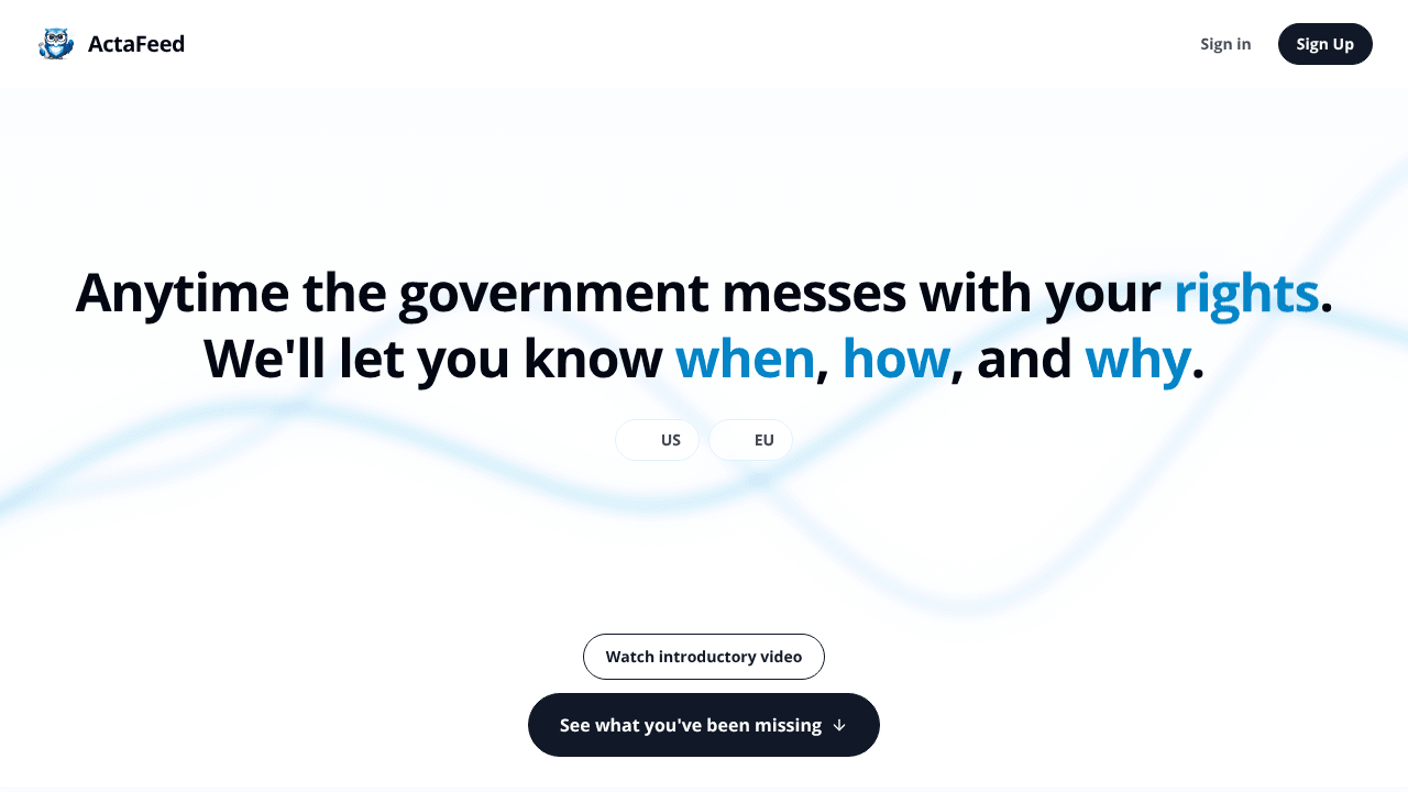 ActaFeed