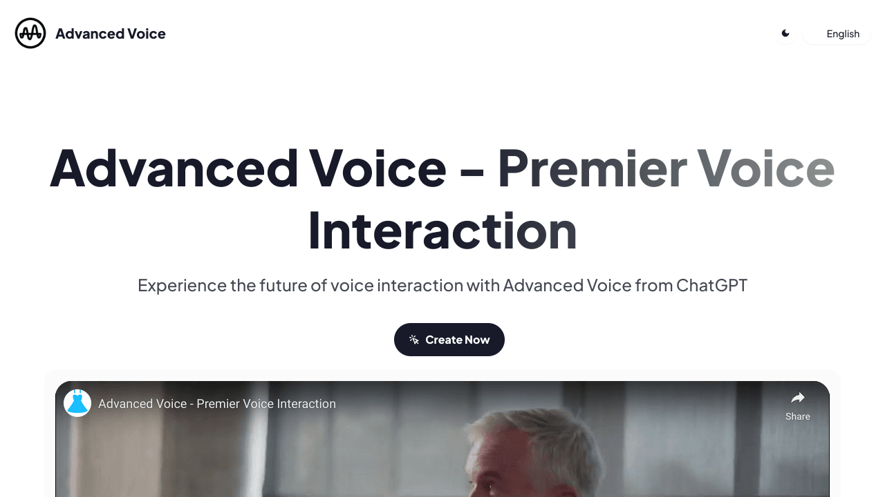 Advanced Voice