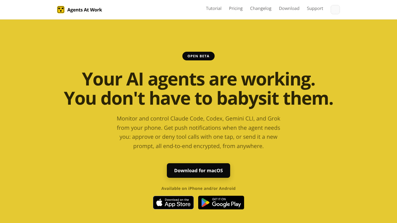 Agents At Work