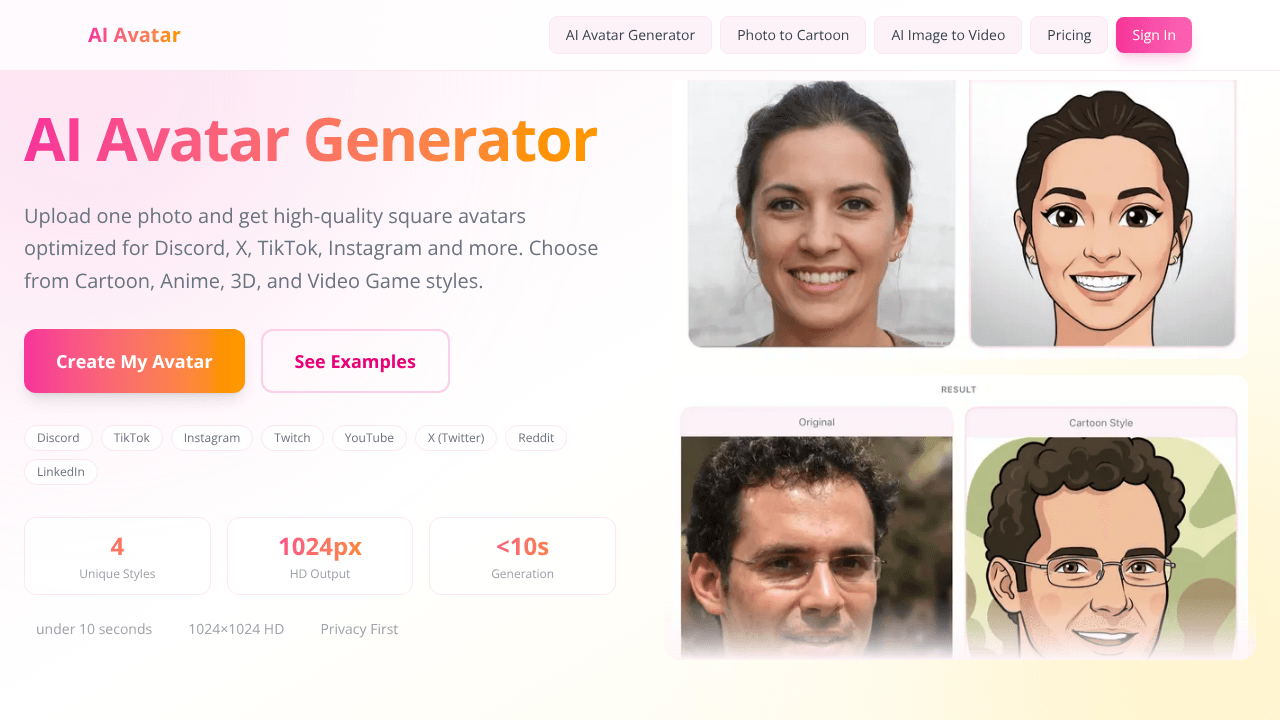 AI Avatar Generator