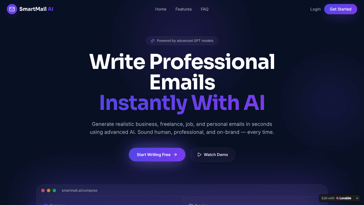 AI Email Writer 