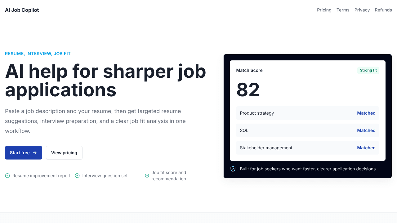 AI Job Copilot