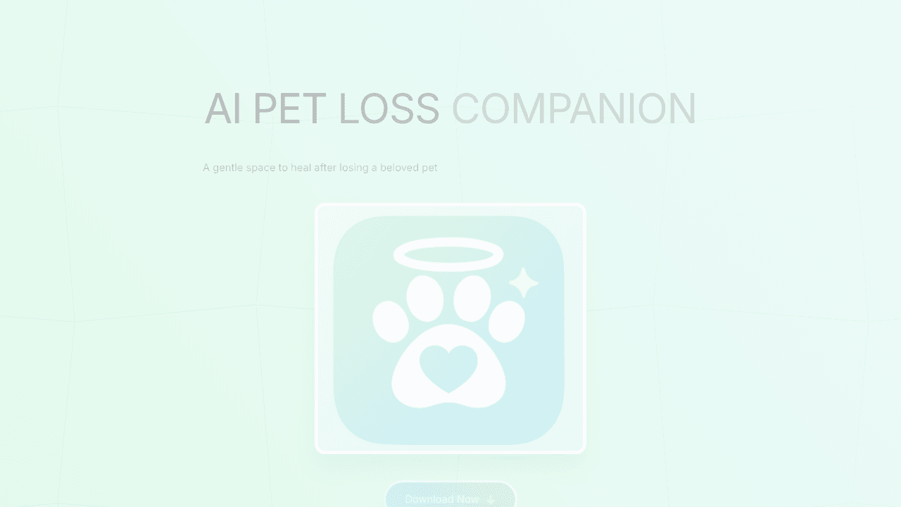 AI Pet Loss companion