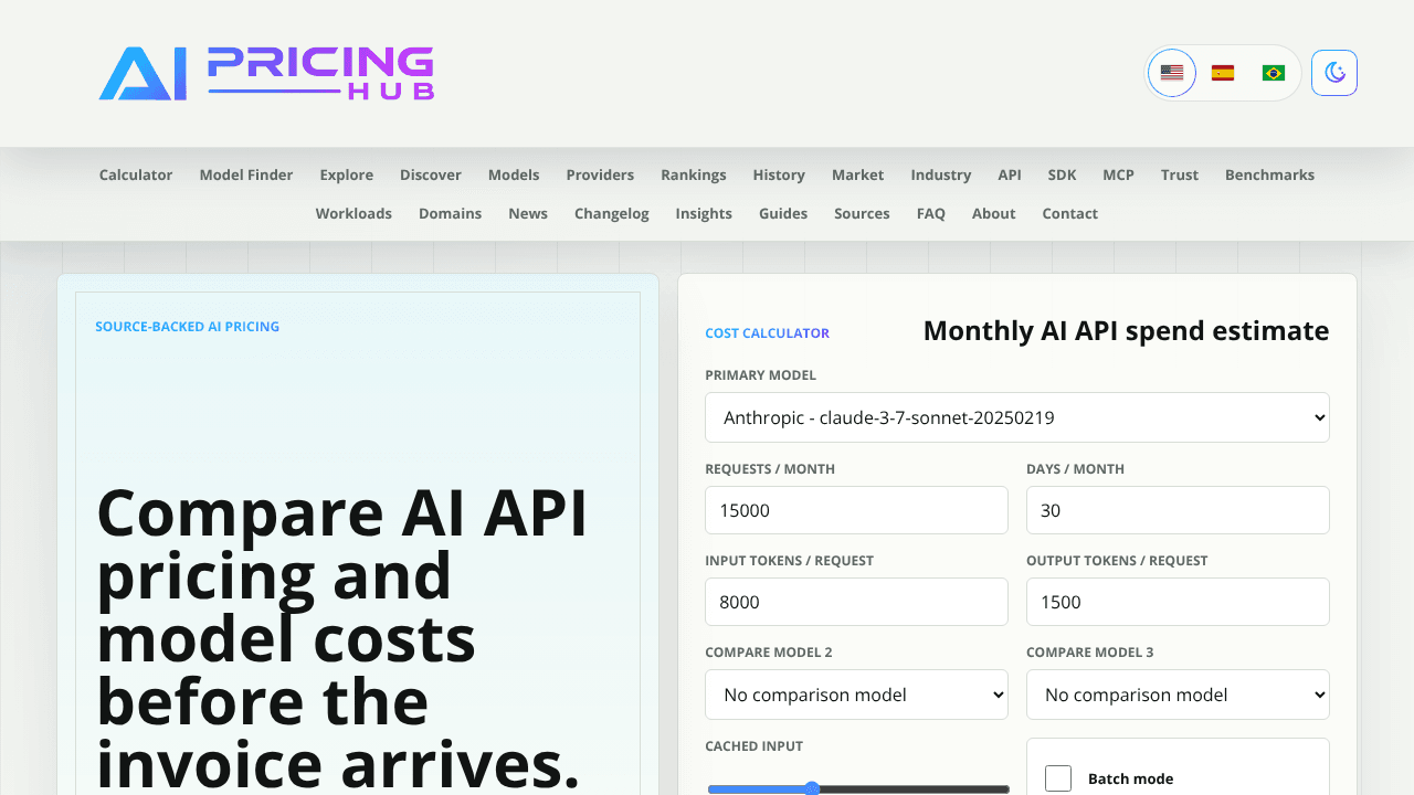 AI Pricing Hub