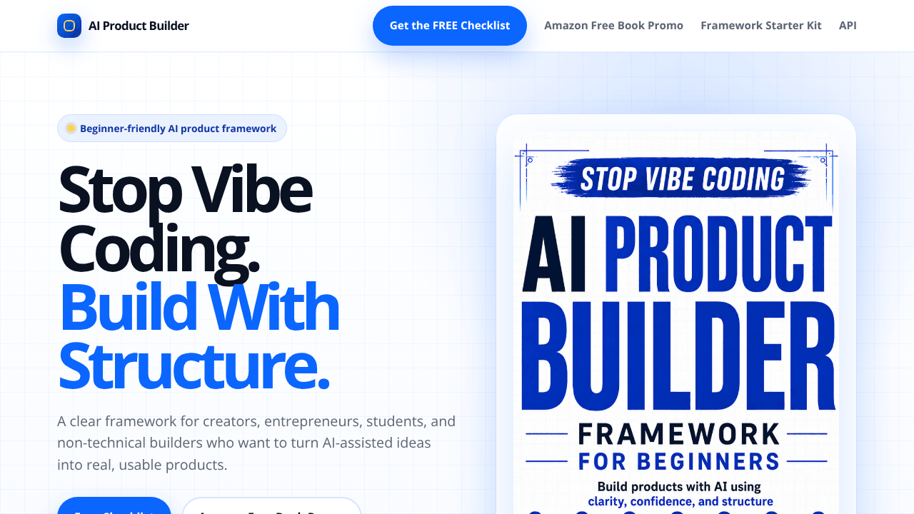 AI Product Builder Framework