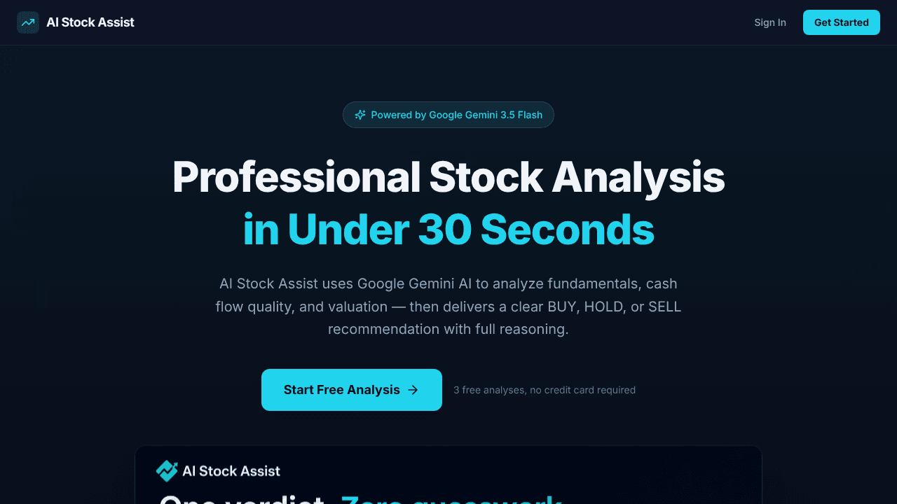 AI Stock Assist