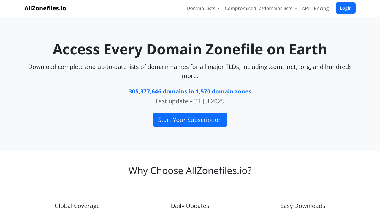 AllZonefiles.io