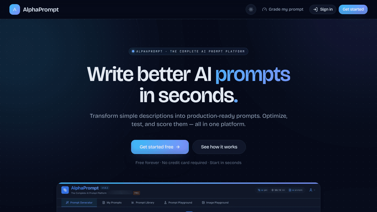 AlphaPrompt