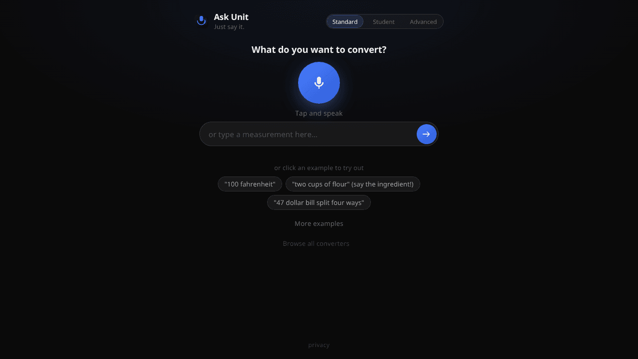Ask Unit