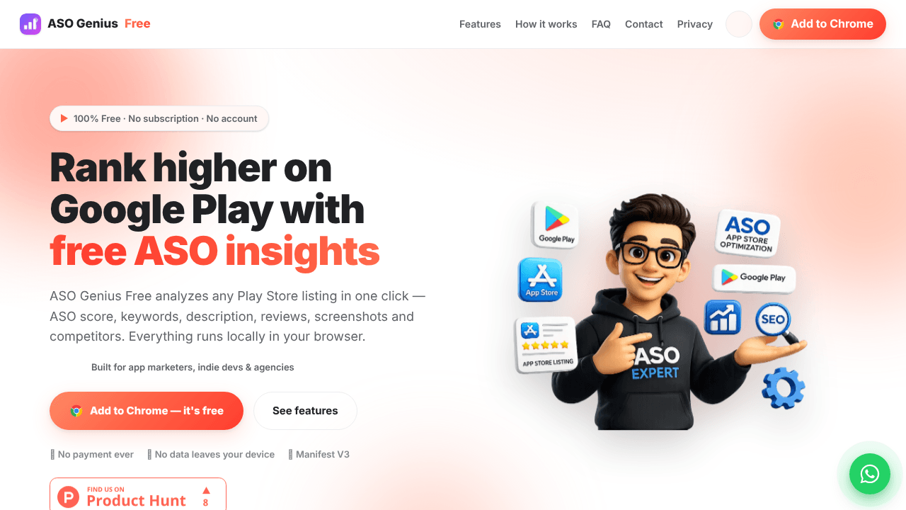 ASO Genius Free-Google Play ASO Analyzer
