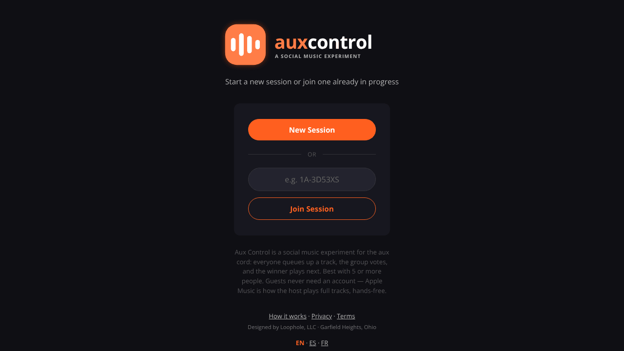 Aux Control