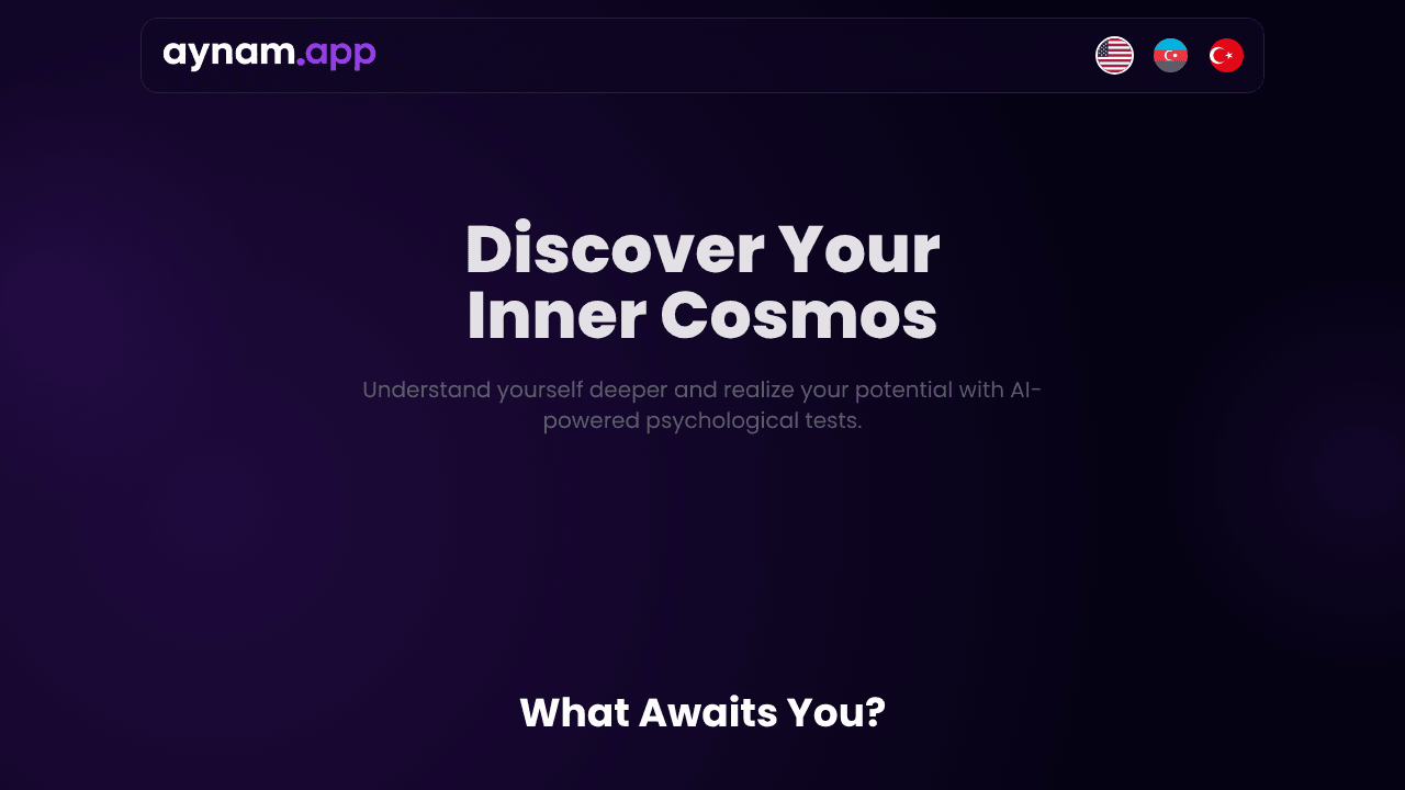 Aynam.App: AI Psychology Insights
