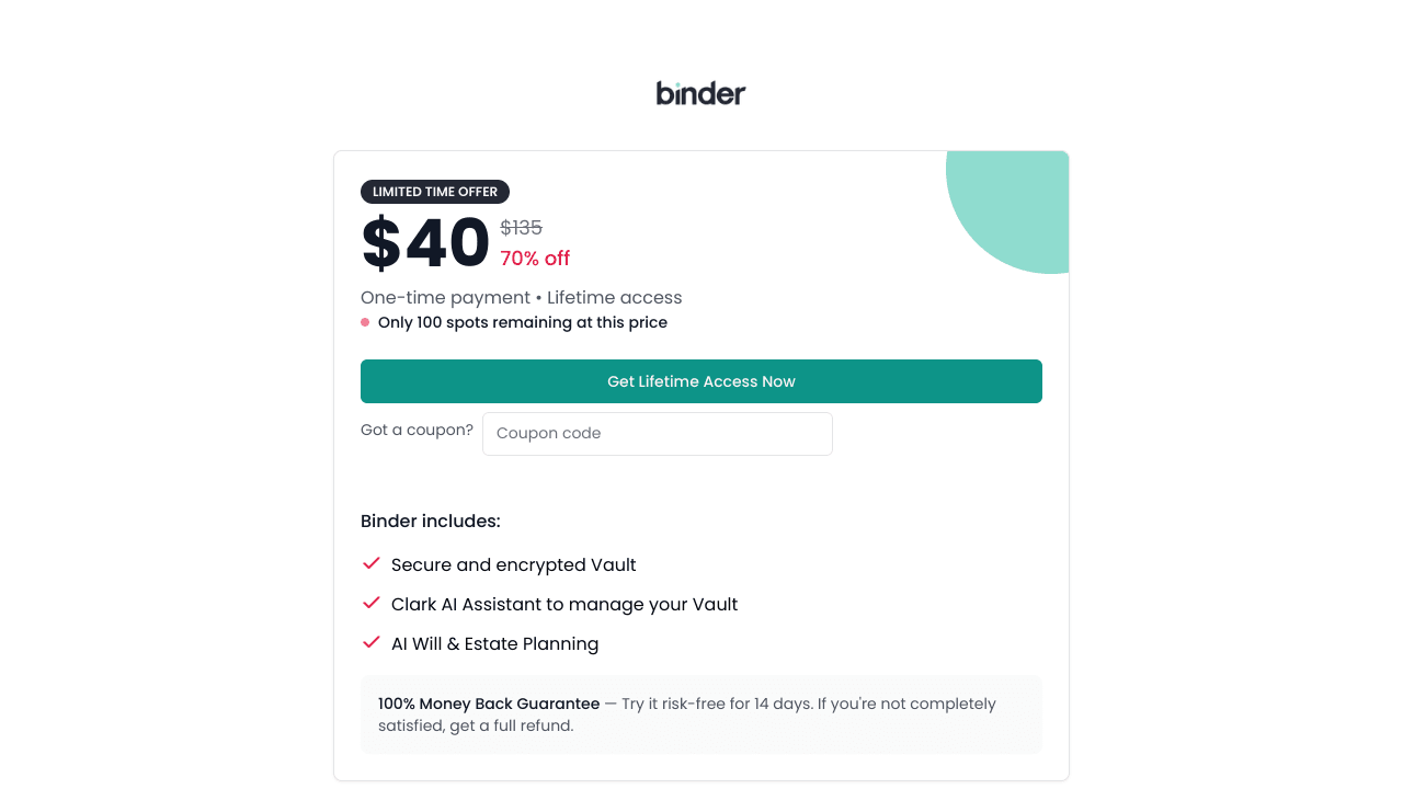 Binder