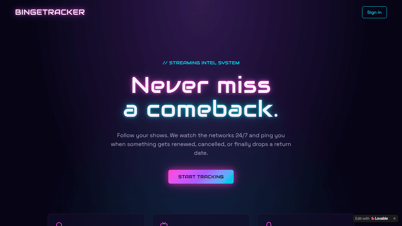 BingeTracker