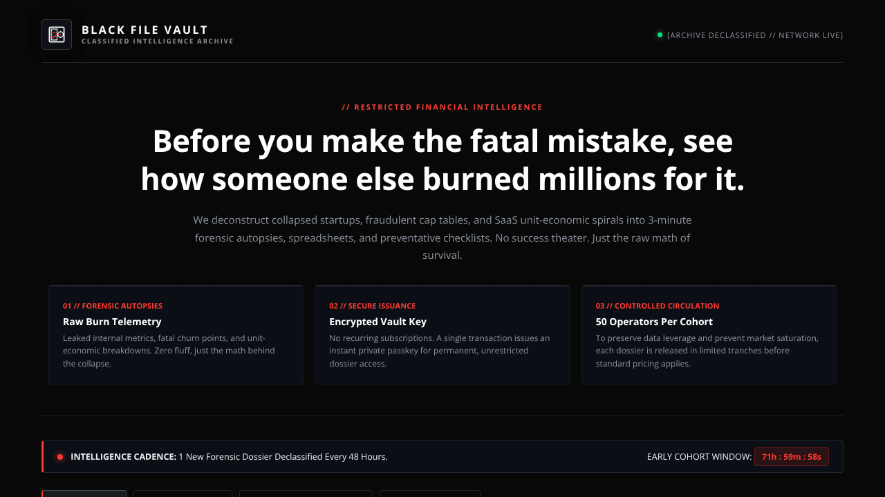 Black File Vault