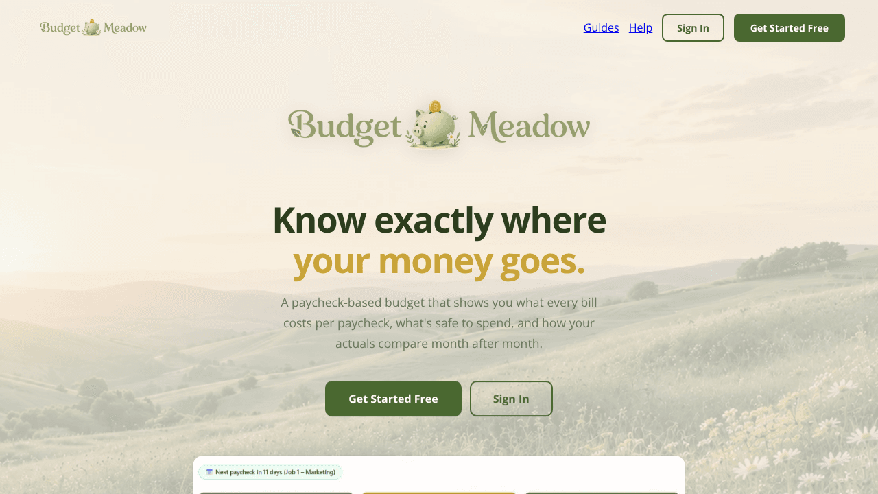 BudgetMeadow