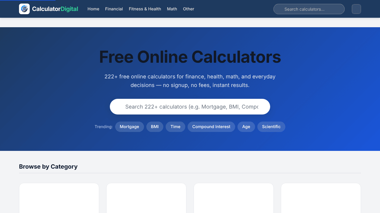 CalculatorDigital