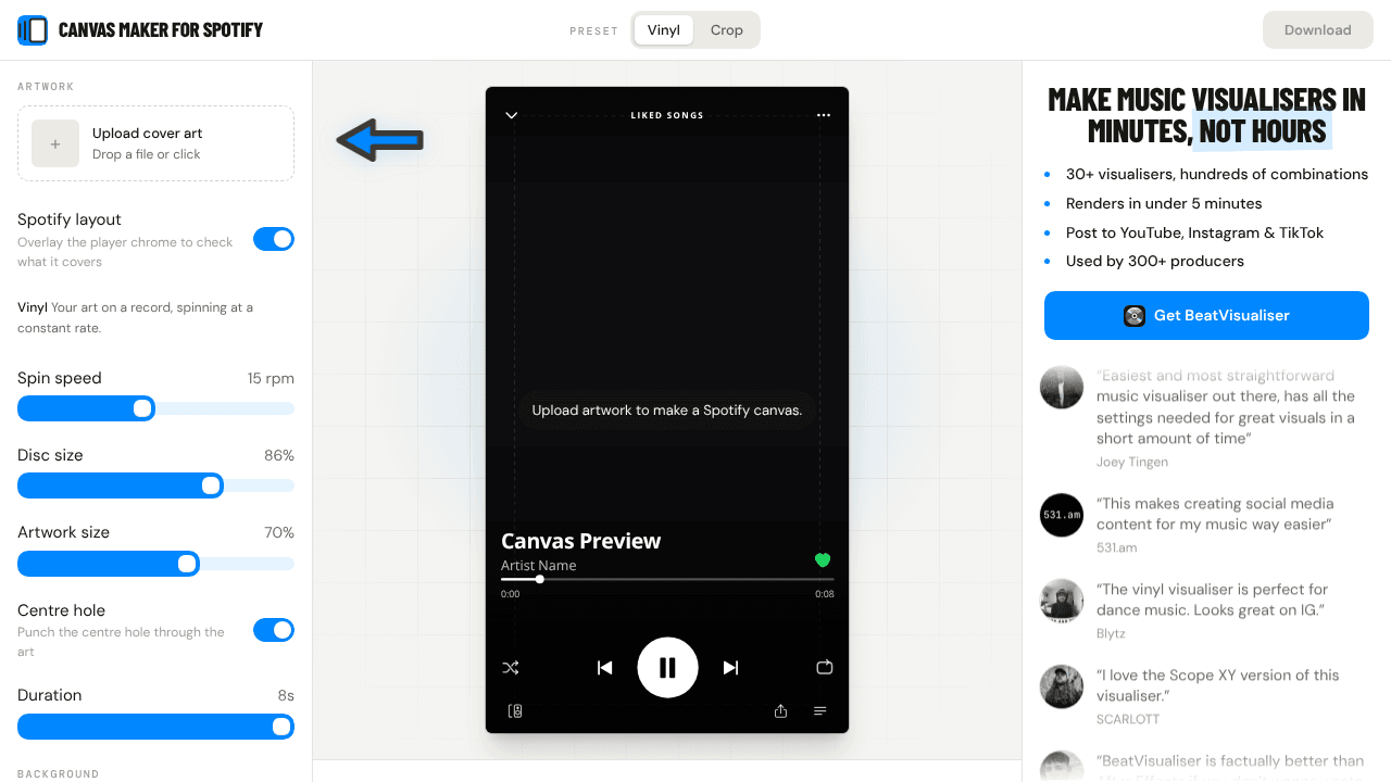 Canvas for Music