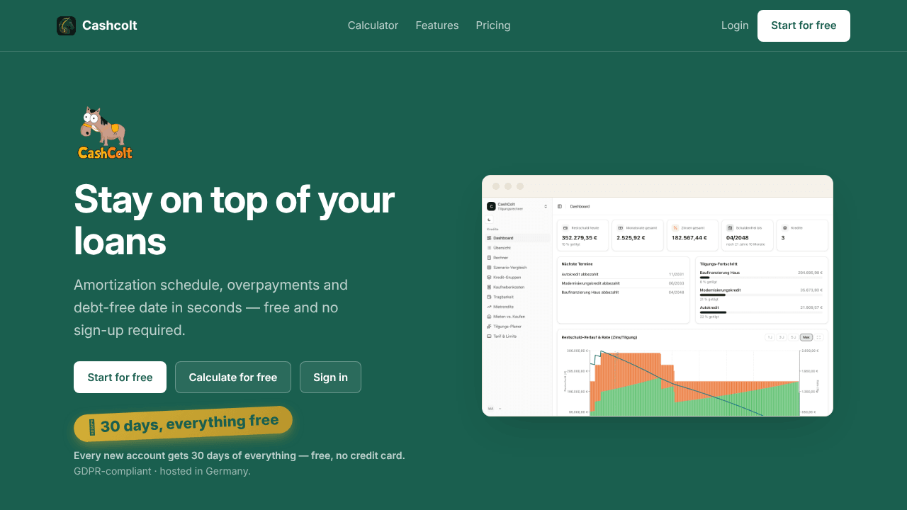 Cashcolt — Loan- Calculator