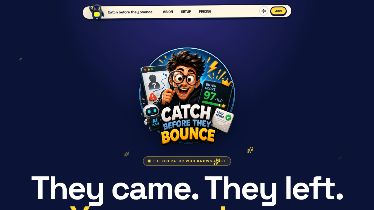 Catch before they bounce