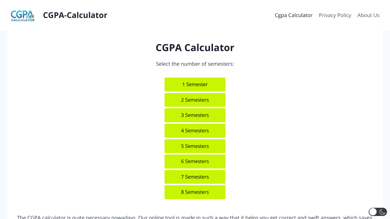 CGPA-Calculator