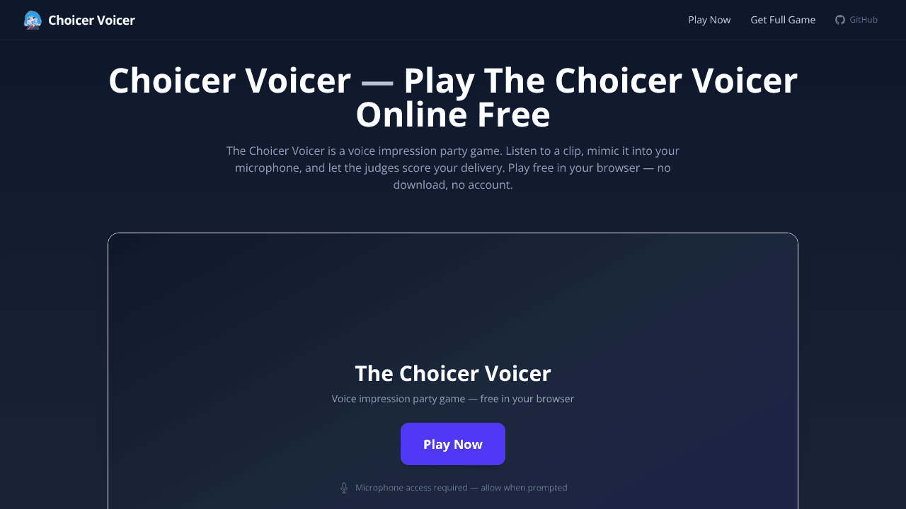 Choicer Voicer App