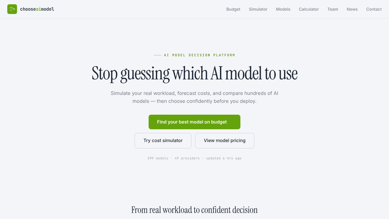 ChooseAIModel.com