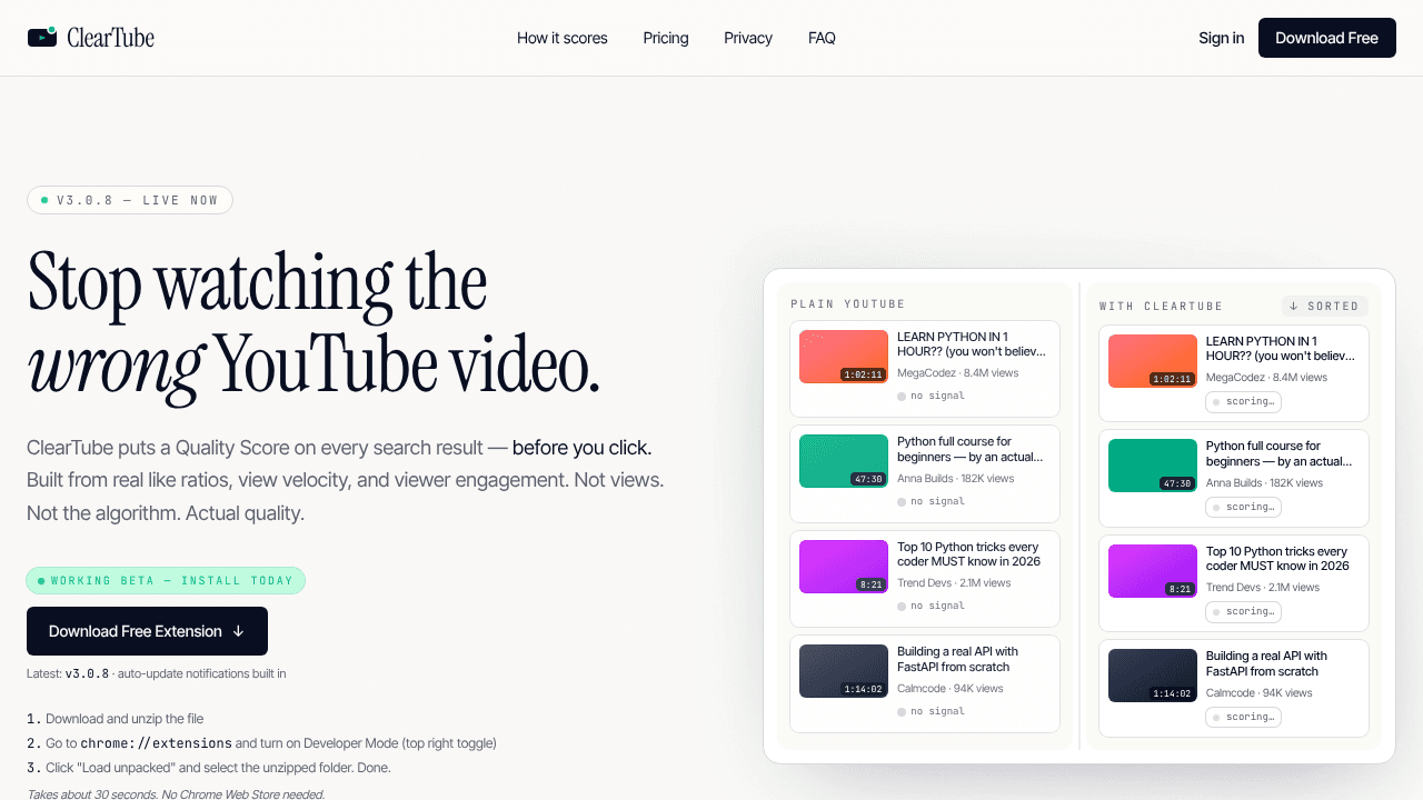 ClearTube