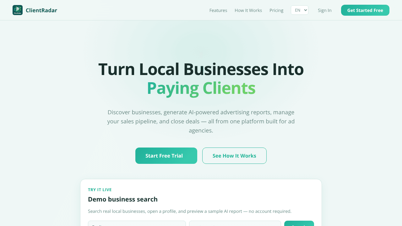 ClientRadar