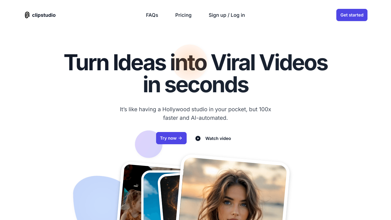 Clip Studio AI - UGC Generation