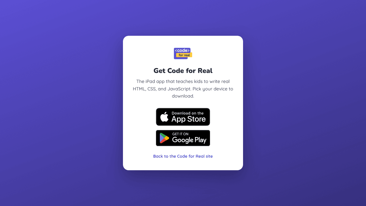 Code for Real