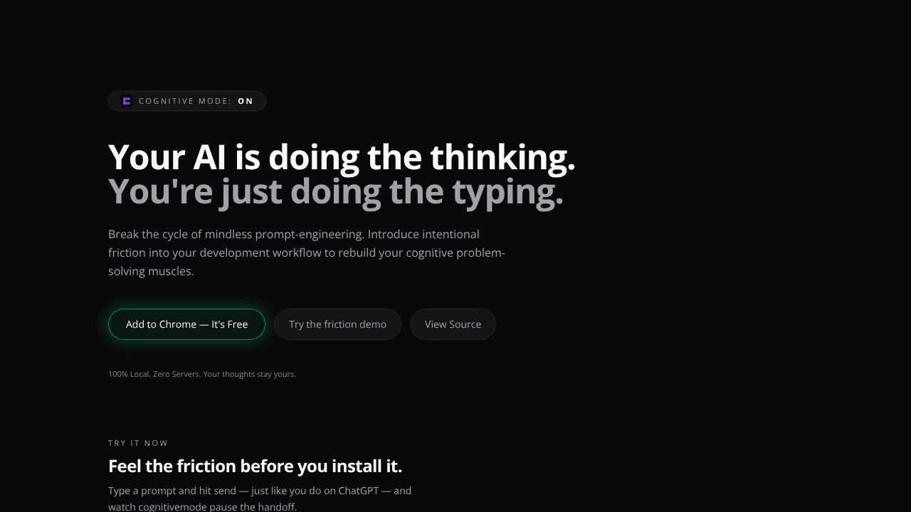 Cognitive Mode