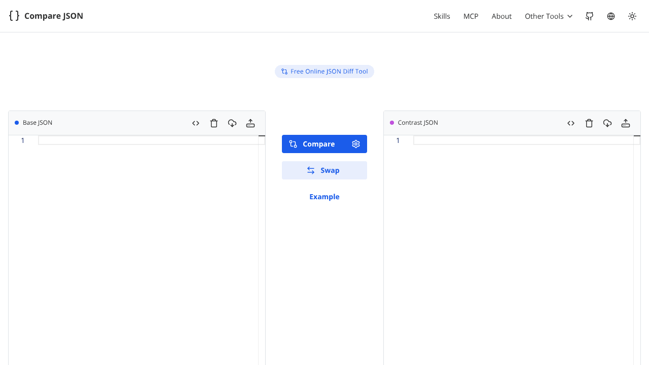 Compare JSON