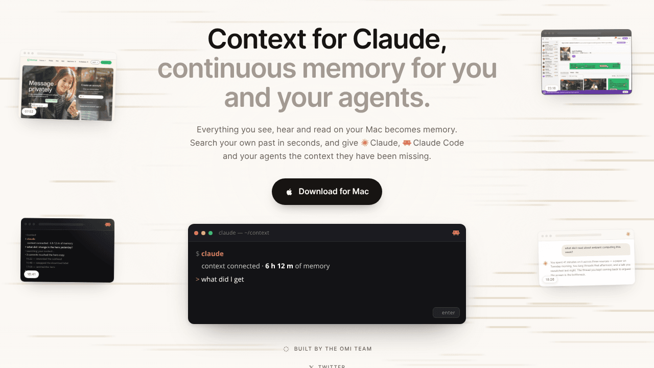 Context for Claude